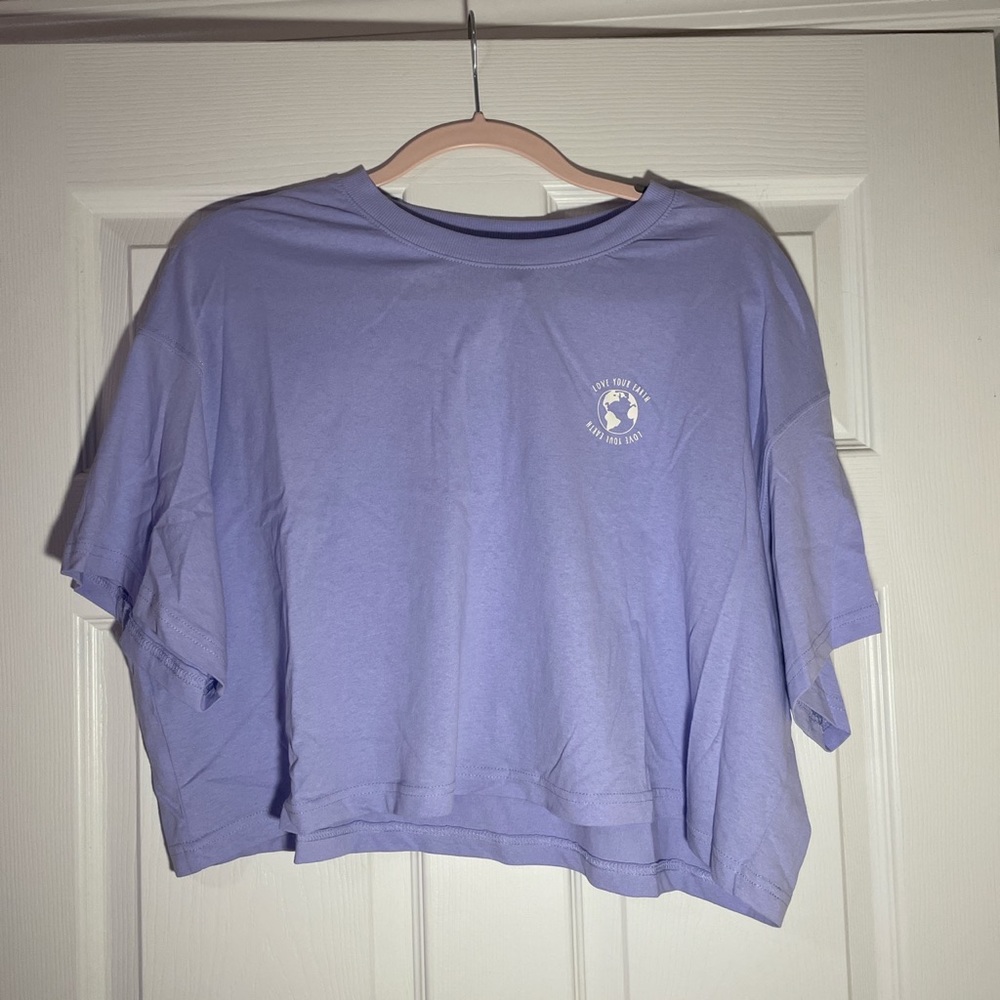 Cropped t-shirt from H&M